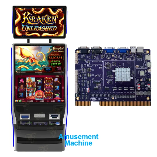 Высококачественный металлический торговый автомат для продажи монет Kraken Unleashed Arcade Game
